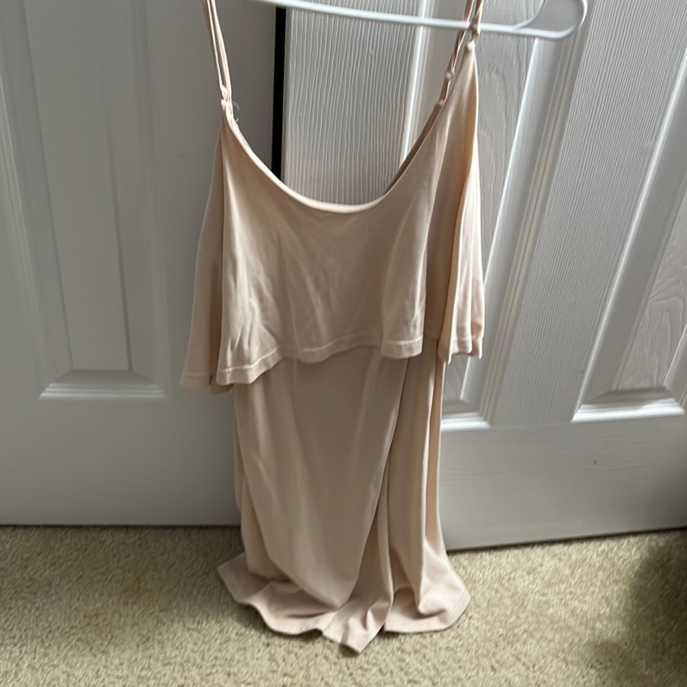 Forever21 ruffled sleeveless dress size small